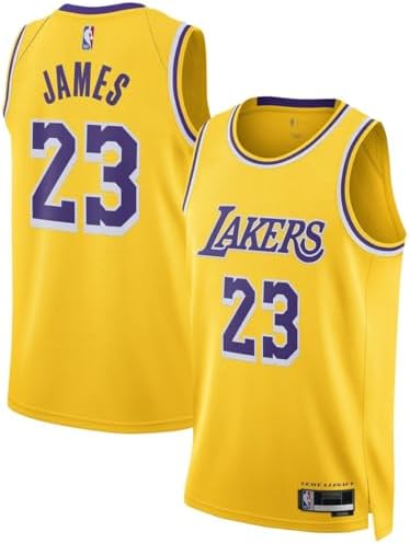 Amazon.com : Nike - Lebron James -Los Angeles Lakers Unisex Gold