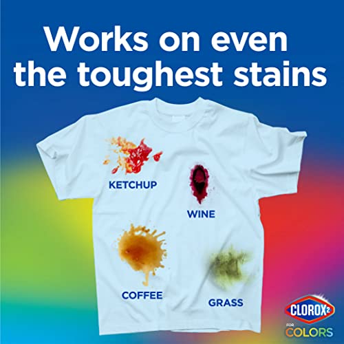 CLOROX 2 FOR COLORS – STAIN REMOVER AND COLOR BRIGHTENER, 88 OUNCES (PACKAGING MAY VARY)