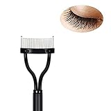 Eyelash Comb Curler Eyebrow Brush MSQ Mascara Applicator Eyelash Eye Brow Definer With Comb Cover Arc Designed Cosmetic Brushes Tool
