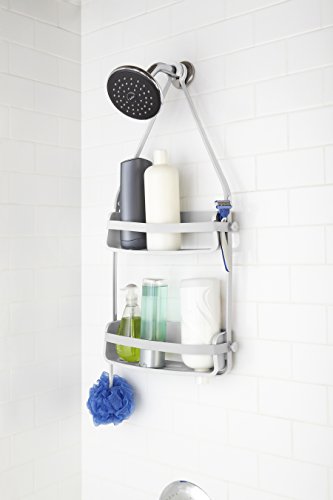 2 Umbra+Flex+Shower+Caddy+White