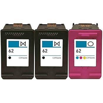 Amazon.com: OCProducts Refilled HP 62 Ink Cartridge Replacement for HP Envy 5540 5640 5660 7640 