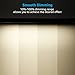 LEONLITE 4FT Linkable LED Linear Light, Dimmable Architectural LED Suspension Office Lighting Fixture, 3CCT, ETL Listed, Matte Black Aluminum Housing, Pack of 4