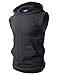 H2H Mens Casual Active Cotton Hoodie Sleeveless T-shirts