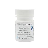 Alpha-Cyclodextrin Powder, 99.5%, 5 g, Ultra Pure, fat eating fiber!