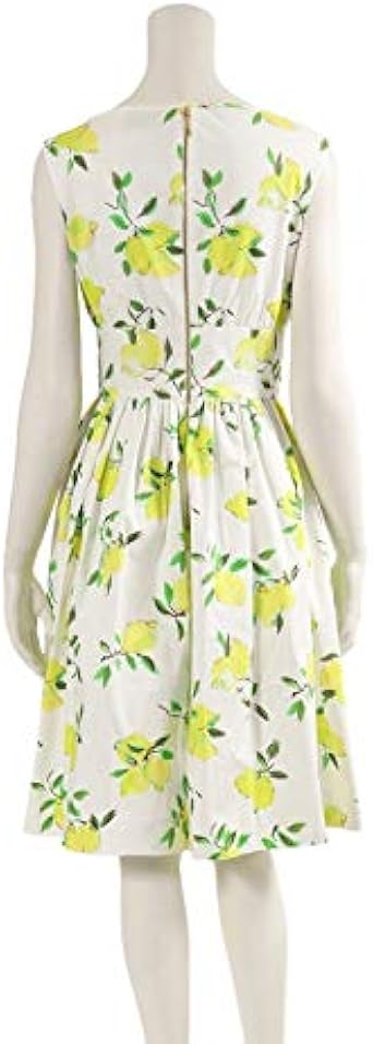 Amazon ケイト スペード Kate Spade ワンピース 白 黄 緑 レモン Oumu0296 中古 ワンピース チュニック 通販