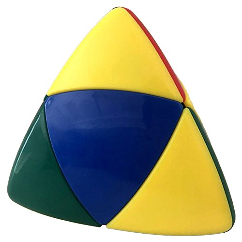 Willking Mastermorphix Stickerless 2X2 Pyramorphix Speed Magic Twist Puzzle Cube