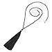 Isaloe Tassel Pendant Necklace Crystal Beaded Long Necklaces for Women Y Shaped Handmade Sweater Necklaces Chain