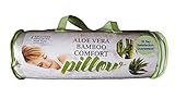Aloe Vera Bamboo Comfort Pillow - A Specially Designed 3 in 1 Pillow Made to Improve your REM Sleep (QUEEN)