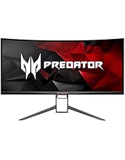 Acer Predator Gaming X34 Pbmiphzx Curved 34" UltraWide QHD Monitor with NVIDIA G-SYNC Technology (Display Port & HDMI Port),Black