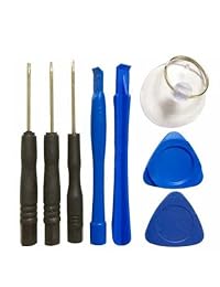 Pantalla de cristal para Samsung Galaxy J7 2017 J727 Pantalla táctil de cristal frontal LCD panel exterior lente de reparación + kit de herramientas para Galaxy J7 2017 SM-J727 & J7 Sky Pro&J7 Prime 2017 (no LCD ni digitalizador)