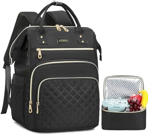 Amazon.com: MKF Collection Nishi Plaid Backpack Waterproof  display picture 2