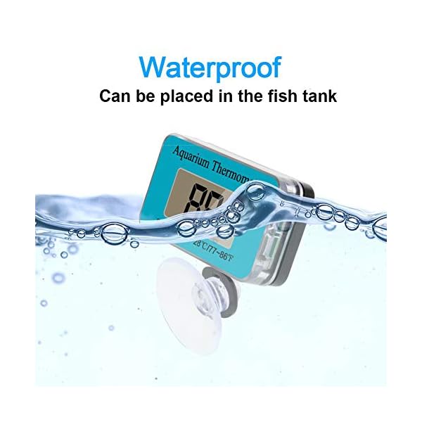 INRIGOROUS-Aquarium-Thermometer-LCD-Digital-Waterproof-Thermometer-with-Suction-Cup-Fish-Tank-Water-Temperature-Thermometer-for-Fish-Tank-Aquarium-1-Pcs INRIGOROUS Aquarium Thermometer LCD Digital Waterproof Thermometer with Suction Cup Fish Tank Water Temperature…