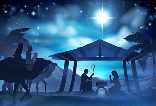 Amazon Com Leyiyi 10x8ft Merry Christmas Jesus Christ Born