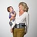 TushBaby The Only Safety Certified Hip Seat Baby Carrier - As Seen On Shark Tank-Adjustable, Machine Washable, Ergonomic Newborn + Toddler + Child Carrier, Safe Ultra-Comfortable Waist Carrier Grey