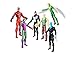Marvel Spiderman Villains 12” Action Figures 6-Pack Collection, Titan Hero Series- Green Goblin, Carnage, Electro, Sandman, Vulture, Venom