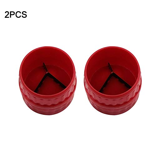 Merssavo Reamer Internal External Deburrer Cleaner Tool, Copper Tube Pipe Reaming Tool Inner Outer Reamer PVC Deburrer DIY Tools