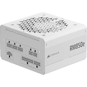 CORSAIR RM850e 2025ホワイトモデル PC電源ユニット 850W PCIE 5.1 対応 CP-9020293-JP