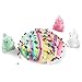 Fluffy Slime Putty Kit - 10 Oz Jumbo Size - Floam Slime - Unicorn Gifts Package with Foam Beads and 3 Mochi Squishy Unicorn Toys (BONUS) - Unique Gift For Girls and Boys - By Infiniza