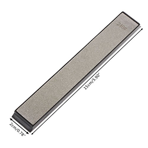 Kofun Sharpening Stone, 240 Grit Angle Apex Edge Diamond Knife Sharpener Whetstone Sharpening Stone