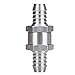 Lenmumu Non Return One Way Check Valve Prevent Oil Petrol Diesel Water, Aluminium Alloy (12mm (1/2