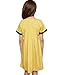 Mrignt Big Girls Short Sleeve Casual Preppy School Style Pleated Dress