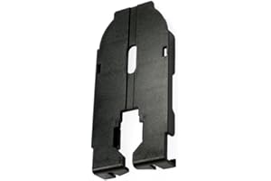 ZYNCUE Jigsaw Sole Plate for DeWALT DC330 DW331 DCS331 Models, Replacement Guard Worktop Protector 581268-00, Plastic Black H