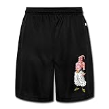 Dragon Ball Majin Buu Dragon Ball Majin Buu Fleece Sweatpants Short Pants Man's Fashion