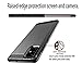 PhuLok Galaxy A51 Case, Samsung A51 Case, with Tempered Glass Screen Protector, Slim Thin Soft TPU Rubber Bumper Rugged Durable Protective Case for Samsung Galaxy A51 (Black-A51)