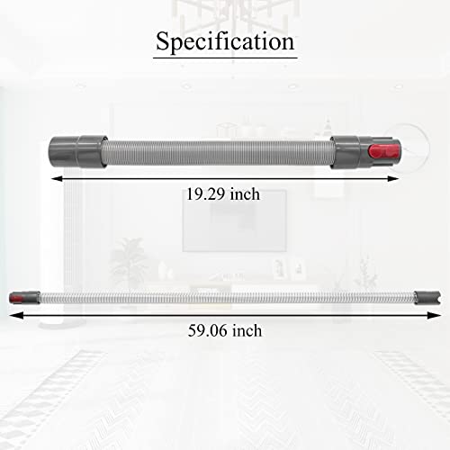 Flexible Extension Hose Attachment for Dyson V8 V7 V10 V11 Cordless