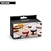 Sumo Eggs - Soft or Hard Boiled Egg Cup Holders (Set of 2) Sumo Design - Utensil Kitchen Decor by Peleg Design