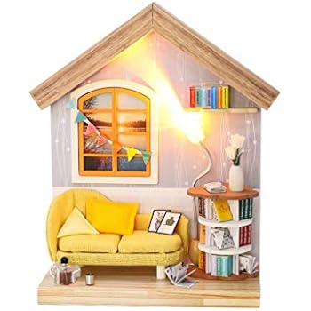 Amazon Com Aviat Pretend Play Toys Diy Set 3d Wooden Miniature