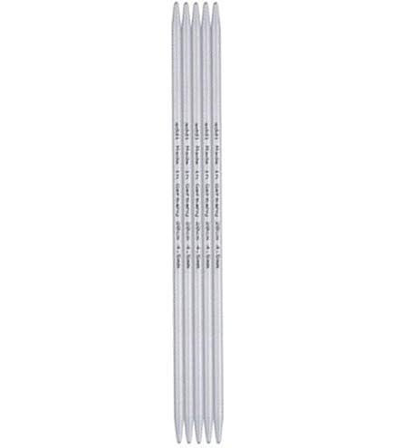 Addi Sock Aiguilles à Tricoter à Double Pointe En Aluminium 20 Cm 4 Mm