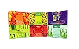 Exotic Flavors - Luxurious Soaps - Handmade Herbal Soap (Aromatherapy) with 100% Pure Essential Oils - ALL Natural - Prevents Premature Aging - Each 2.65 Ounces - Pack of 6 (16 Ounces) - Vaadi Herbals