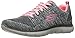 Skechers Sport Women's Flex Appeal 2.0 Fashion Sneaker, Charcoal/Coral Knit, 9.5 M US