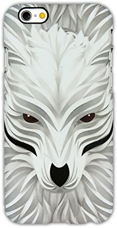 Shockproof Anti-Scratch Matte feel PC  iPhone 6/6S case[ Animal Nature Series](White Fox)