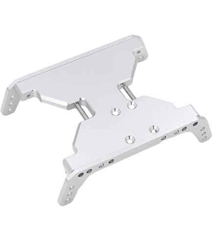 Treal Aluminum Skid Plate For Axial Capra 1.9 UTB RC Crawler - Black