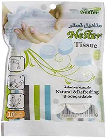 Magic Tissue Comparrison سعر نيستر مناديل مضغوطة من ماجيك مينسيز، مناديل فسكوز فقط أضف الماء ...