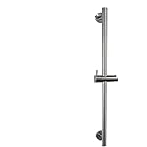 HAMOLER Wall Mount Bathroom Shower Slide Bar with Adjustable Hand Shower Holder Stainless Steel Shower Head Slide Bar, Brushe