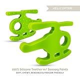 Lil' Teethers Baby Teething Toys. Bendable & Freezer friendly. Highly Recommended by Moms. 100% Silicone (similar to nipples & pacifiers), BPA & Phthalates Free, FDA Compliant. Helicopter