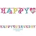My Little Pony Decoration Party Supplies Pack - Hanging Swirls, Jumbo Letter Banner, and Table Decorating Kit