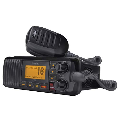 2 Uniden+UM385BK+Fixed+Mount+VHF