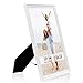 LaVie Home 8x10 Picture Frames(3 Pack, White) Single Photo Frame with High Definition Glass for Wall Mount & Table Top Display, Set of 3 Basic Collection