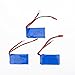2pcs LiPo RC Drone Battery 7.4V 1100mah Battery for Wltoys A949 A959 A969 A979 K929 RC Helicopter Airplane Car Boat Replacement