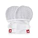 Baby Mittens, Organic, Scratch Free & Germ Resistant (Drops, Gray, 3-6 Months)