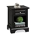 Homestyles Bedford Nightstand, Black