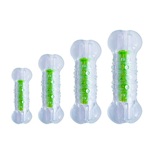 Crunching Water Bottle Durable Rubber Chew Toy For Dogs, Durable Chew Toy by Petstages, Medium