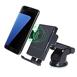 Wireless Charger, Qi 2-in-1 Wireless Car Charger Holder Mount Dock For  All Qi Enabled Phones
