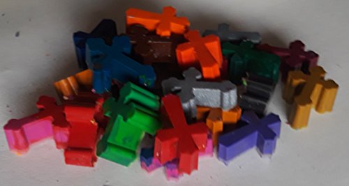 Christian Cross Crayon Set of 12 Easter Sunday School - All Different Colors LIGHT