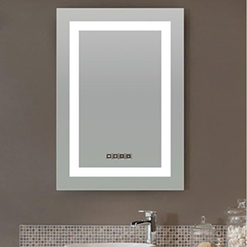 Dimmable LED Bordered Illuminated Mirror - Large