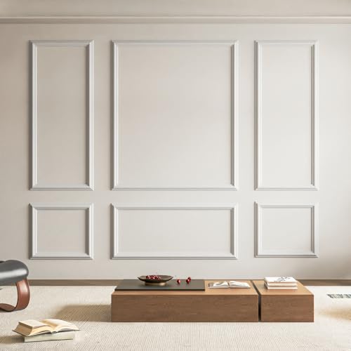 Art3d Vorgeschnittenes Wandform-Set, 6-teilig, fertig zum Zusammenbauen